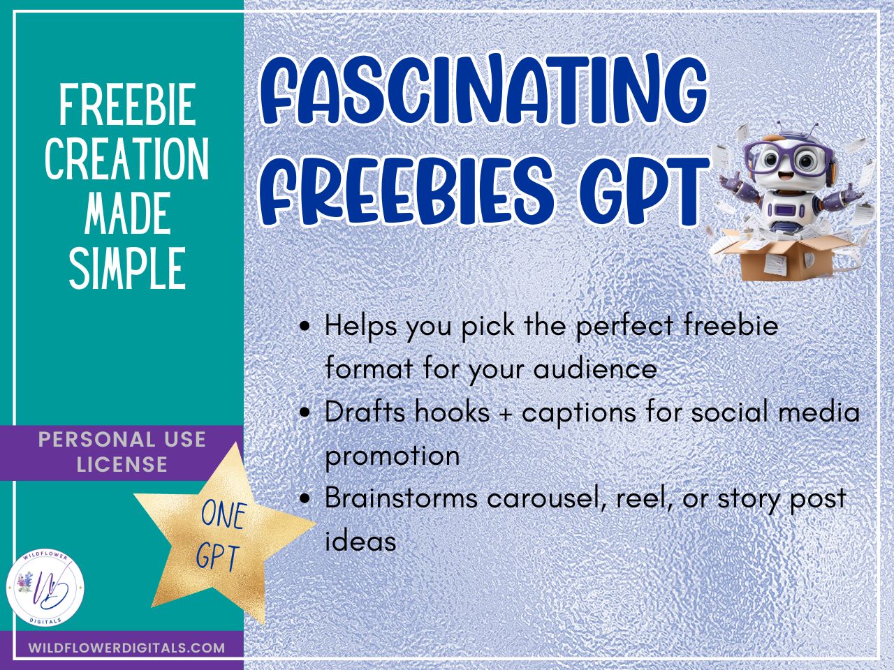 mockup of fascinating freebies gpt business productivity marketing opt-in