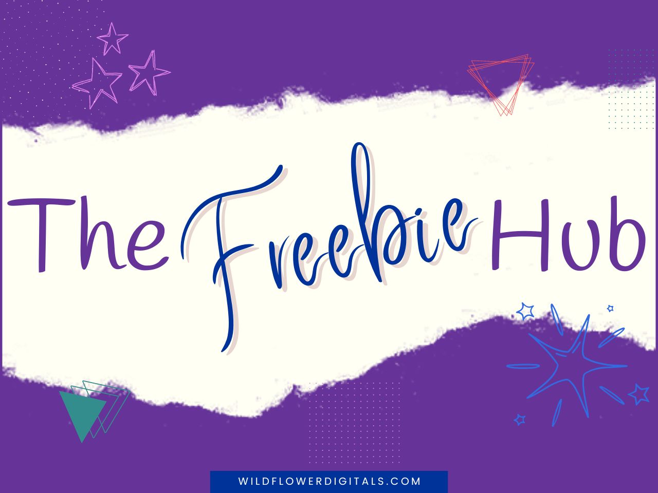 mockup for the freebie hub free products