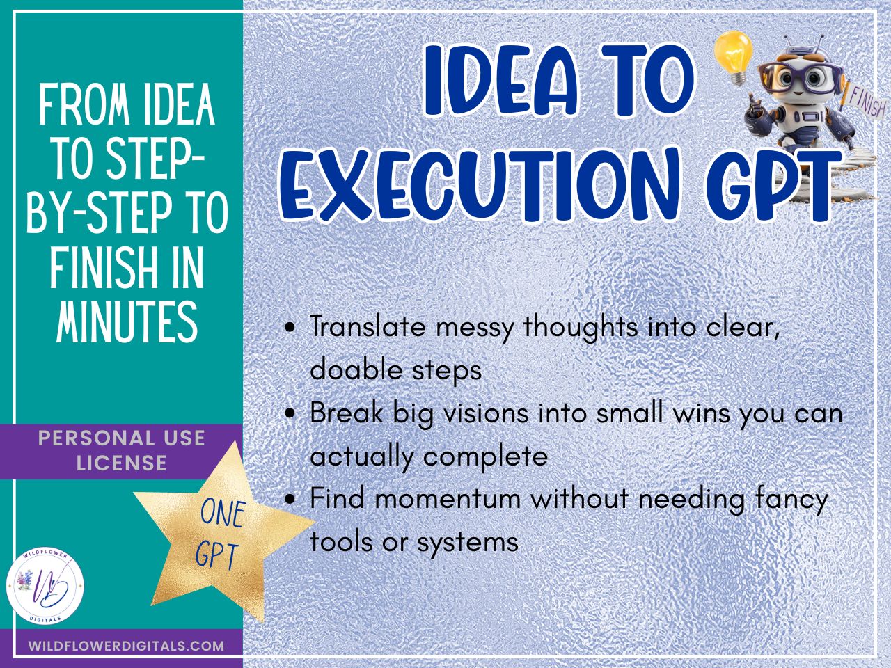 mockup of idea to execution gpt business productivity