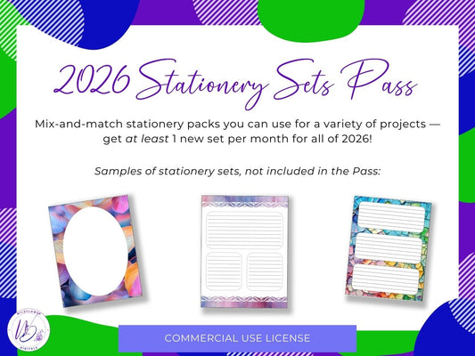 2026 Stationery Sets Pass