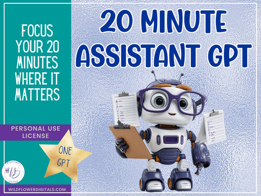 task assistant gpt 20 minutes business service provider ecommerce seller