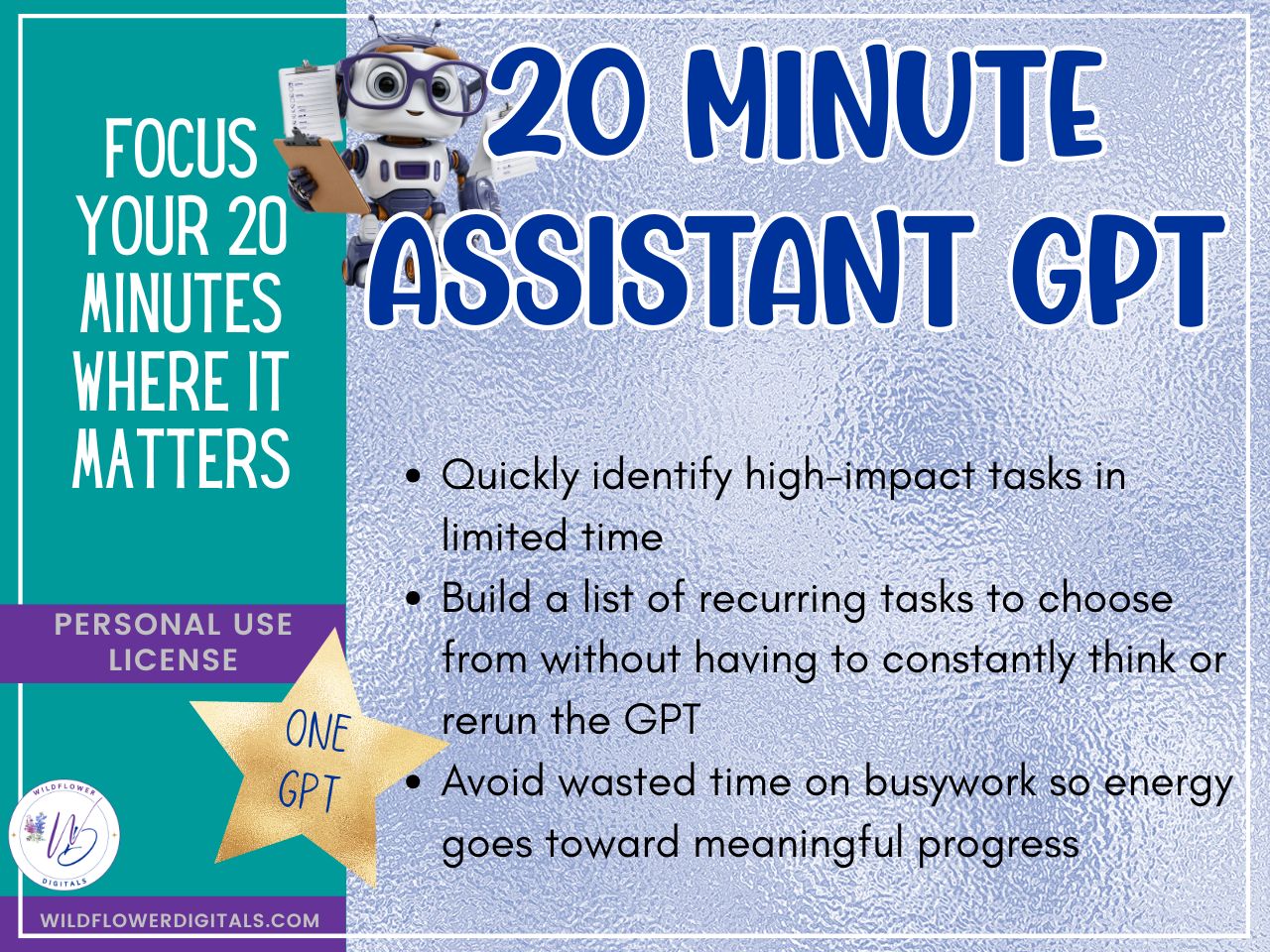 task assistant gpt 20 minutes business service provider ecommerce seller