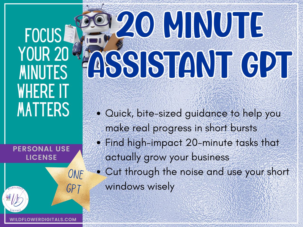 task assistant gpt 20 minutes business service provider ecommerce seller