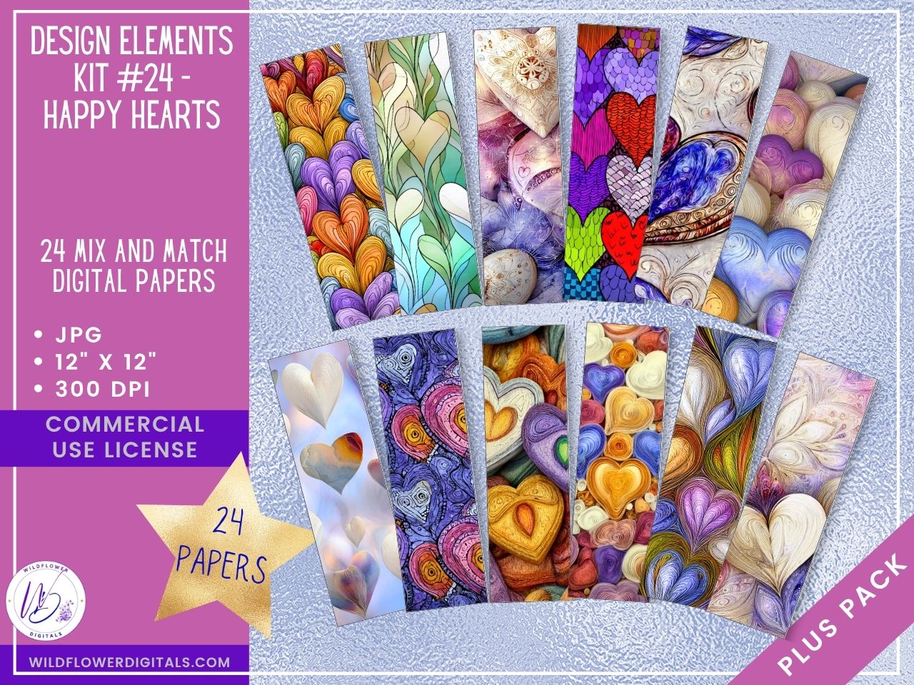 mockup of design elements club digital papers stationery mix and match membership