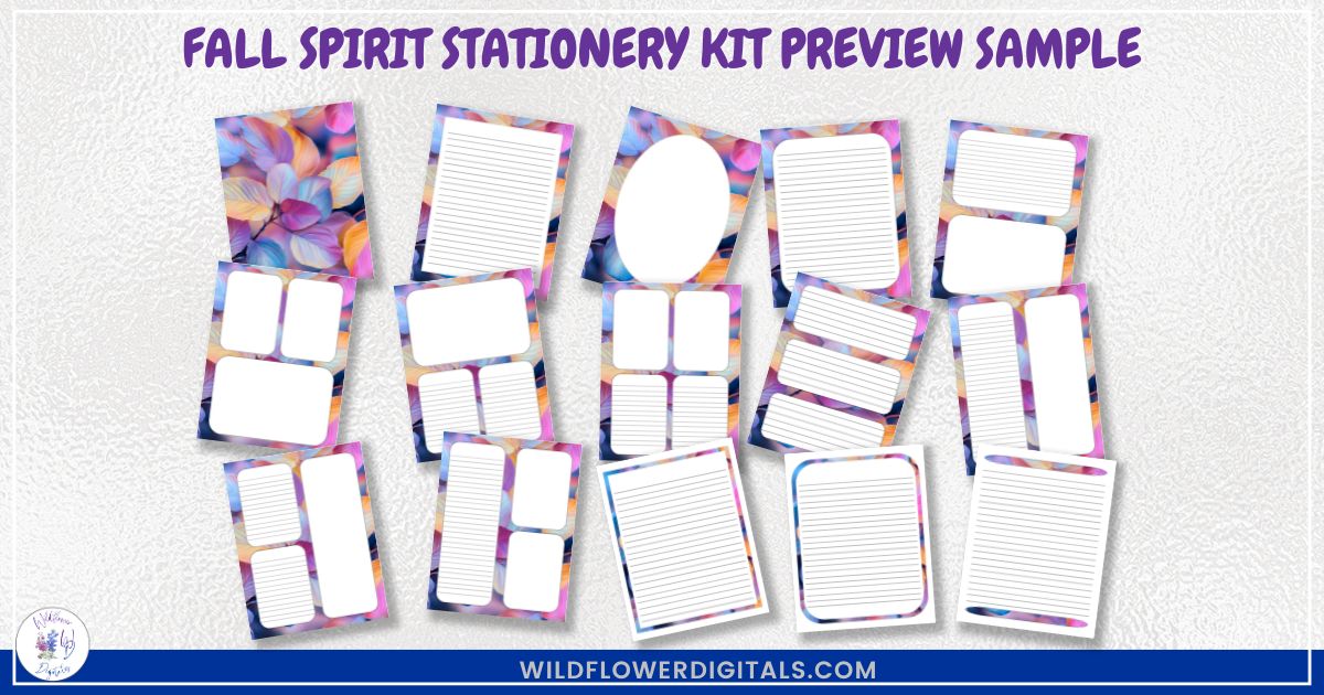 mockup of stationery kit mix and match stationery designs