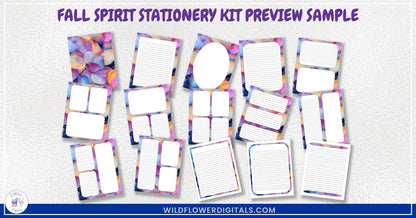 mockup of stationery kit mix and match stationery designs