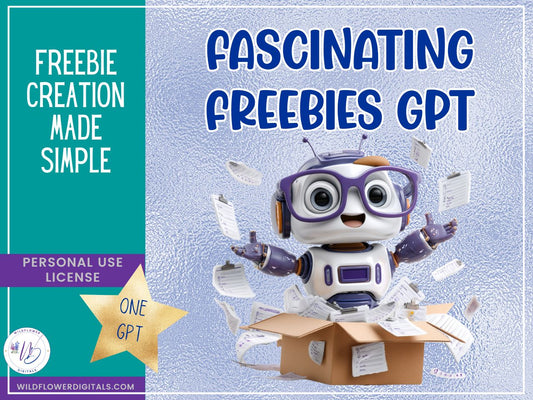 mockup of fascinating freebies gpt business productivity marketing opt-in