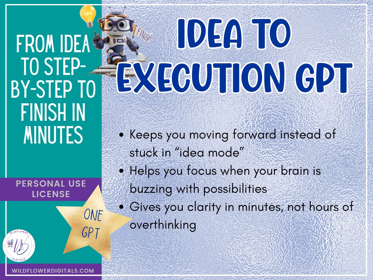 mockup of idea to execution gpt business productivity